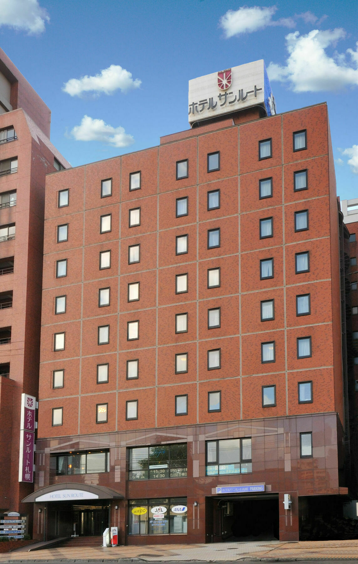 Hotel Sunroute Szapporo Kültér fotó